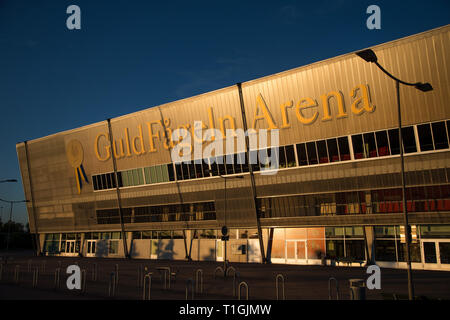 KALMAR 20170823 Zur Guldfågeln Arena Arena für die fussballmannschaft Kalmar FF. Foto Jeppe Gustafsson Stockfoto