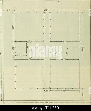 Die domestizierten Silver fox (1917) Den domestizierten Silver fox domesticatedsilv 7951 Liebe Jahr: 1917 Schwein. 13. - Plan für rechteckige Yards in yn Rds. Schreie; Höhlen mit der Disposition von Füchsen eine Anzeige zu nehmen - hat sich zu einem Nachteile - Vantage hat zu schweren Verletzungen geführt. angrenzenden Werften durch nur eine einzige Partition von groben Verrechnung getrennt waren. In einer Reihe von Fällen eine kletternde anima 1 hat seinen Fuß beschlagnahmt, zog durch den Zaun, und durch den Insassen des nächsten Hof, bis seine Wild Fig gehalten. 14.- Flan für quadratische freistehende Yards; dens und Türen in den Gassen. Stockfoto