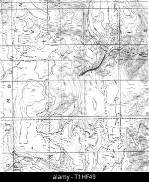 Verteilung, Reichtum, und Lebensraum Verteilung, Reichtum, und Lebensraum Verbände von Amphibien und Reptilien auf Craig Berg, Idaho distributionrela 11 llew Jahr: 1998 Lage von Tailed Frösche auf Eagle Creek Stockfoto