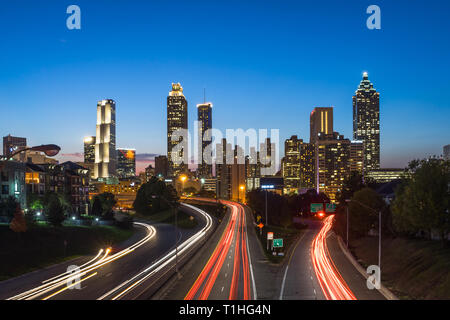 Skyline von Atlanta Stockfoto