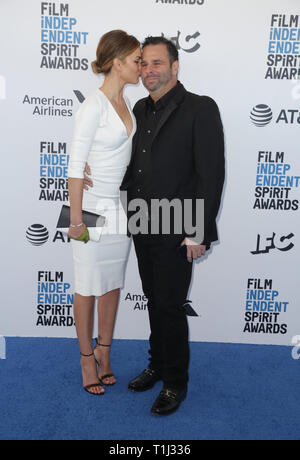 Berühmtheiten besuchen 2019 Independent Spirit Awards in Santa Monica. Mit: Lala Kent, Randall Emmett Wo: Los Angeles, Kalifornien, Vereinigte Staaten, wenn: 23 Feb 2019 Credit: Brian/WENN.com Stockfoto