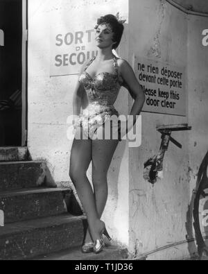GINA LOLLOBRIGIDA als Lola TRAPEZ 1956 Regisseur Carol Reed Hill-Hecht - Lancaster Produktionen/United Artists Stockfoto