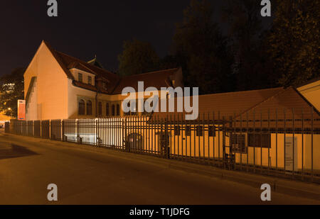 Pinkas-synagoge in Prag Stockfoto