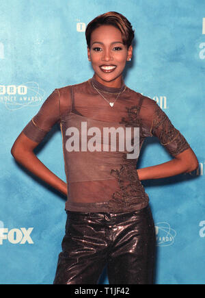 LOS ANGELES, Ca - 1. August 1999: Pop Star MONICA an der 1999 Teen Choice Awards, in Santa Monica. © Paul Smith/Featureflash Stockfoto