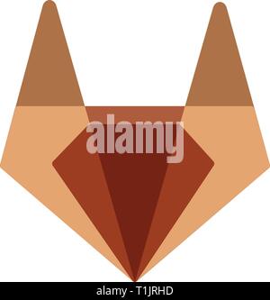 Waschbär Kopf design Grafik Stock Vektor