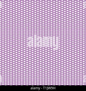 Einfache fest gebrochen gestrichelte Linie nahtlose Kacheln, Textur / Muster Stock Vektor