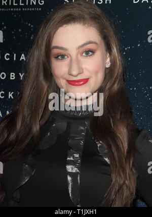 Amber Doig-Thorne am Aus blauen Exklusive Siebung an Picturehouse Zentrale, Piccadilly. Stockfoto