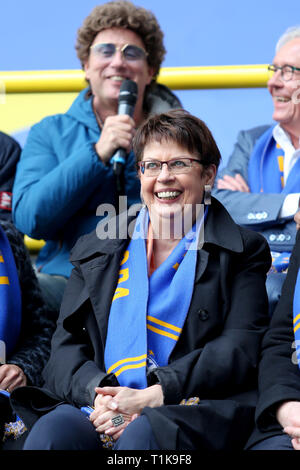 Dortmund, Deutschland. 27 Mär, 2019. Minister für Bundes- und Europaangelegenheiten Niedersachsen BIRGIT HONE während der Deutschen Europäischen Ministerkonferenz Credit: Maik Boenisch/ZUMA Draht/Alamy leben Nachrichten Stockfoto