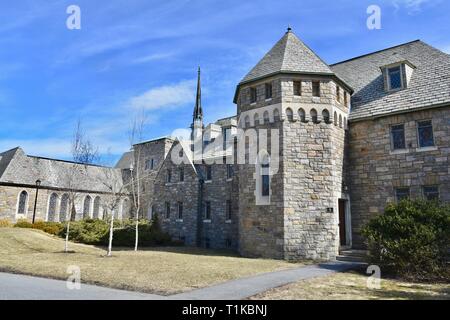 Vassar College, einer der Sieben Schwestern, in Poughkeepsie, Hudson River Valley, Upstate New York, USA Stockfoto