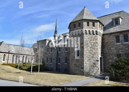 Vassar College, einer der Sieben Schwestern, in Poughkeepsie, Hudson River Valley, Upstate New York, USA Stockfoto