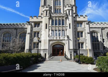 Vassar College, einer der Sieben Schwestern, in Poughkeepsie, Hudson River Valley, Upstate New York, USA Stockfoto