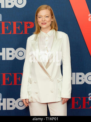 Sarah Snook besucht HBO Premiere von VEEP letzte Saison in der Alice Tully Hall (Foto von Lew Radin/Pacific Press) Stockfoto