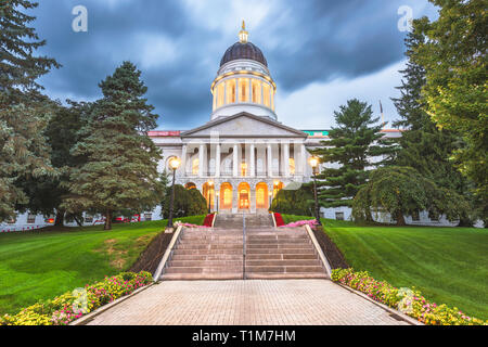 Das Maine State House in Augusta, Maine, USA. - Stockfoto