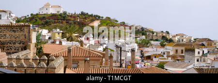 Cerro de los Remedios Kirche in Velez-Malaga, Axarquia, Malaga, Andalusien, Costa del Sol, Spanien Stockfoto