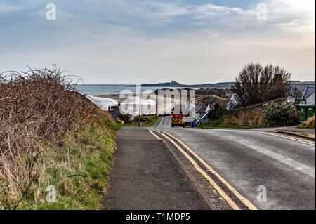 Niedrige Newton am Meer, Northumberland, Großbritannien Stockfoto