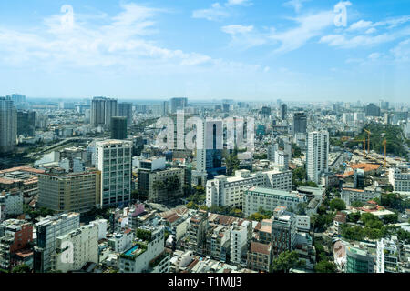 District 1 in Ho Chi Minh City, Vietnam Stockfoto