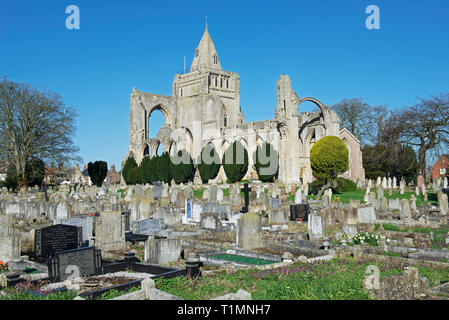 Crowland Abbey, Crowland, Lincolnshire, England Großbritannien Stockfoto