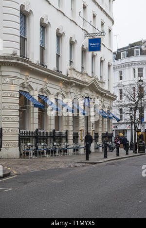 Carluccio's Italienisches Restaurant, das im Garrick Street, Covent Garden, London, England, Großbritannien Stockfoto