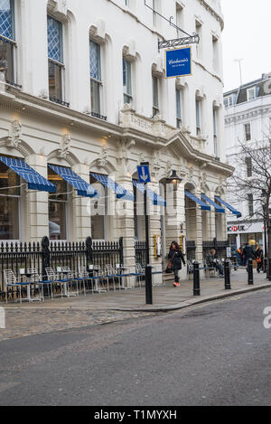 Carluccio's Italienisches Restaurant, das im Garrick Street, Covent Garden, London, England, Großbritannien Stockfoto