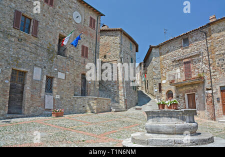 Castiglione d'Orcia, Toskana, Italien Stockfoto