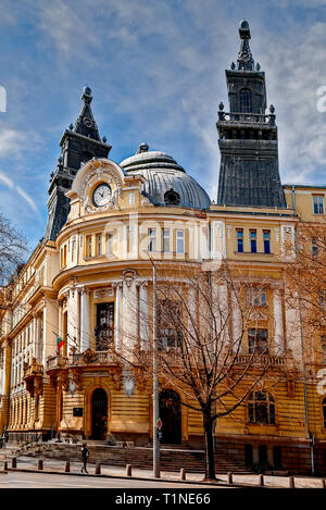 Ein öffentliches Gebäude im barocken Stil; Sofia, Bulgarien; Stockfoto