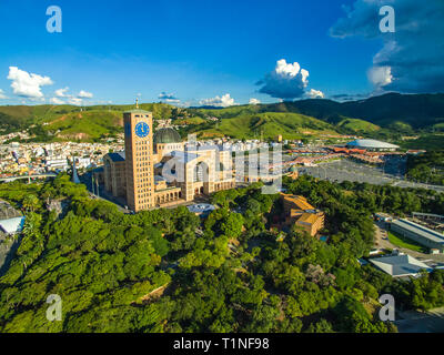 Stadt Aparecida, Sao Paulo/Brasilien Südamerika. 03/08/2019 Dom Basilika Unserer Lieben Frau von Aparecida Stockfoto