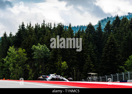 Spielberg/Österreich - 06/29/2018 - #35 Sergei SIROTKIN (RUS) in seinem Williams FW41 während des RP2 auf dem Red Bull Ring vor dem Grand Prix von Österreich 2018 Stockfoto