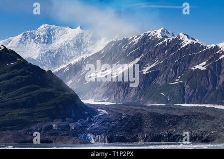 Hubbard Gletscher, Alaska Stockfoto