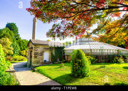 Die Universität botanischen Garde, Park - Straßburg, Frankreich Stockfoto