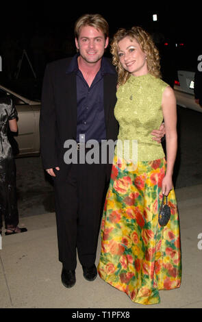 NASHVILLE, TN. Oktober 03, 2000: Country Sänger Andy Griggs & Frau Stephanie an der BMI Land Auszeichnungen in Nashville. Bild: Paul Smith/Featureflash Stockfoto