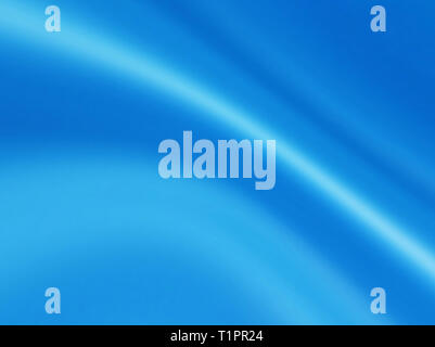 Weiche Falten abstrakt blau hintergrund Stockfoto