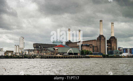 Die Battersea Power Station Projekt Stockfoto