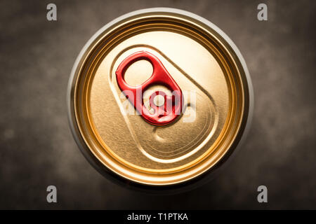 Bier kann man in der Nähe Gold, Ansicht von oben Stockfoto