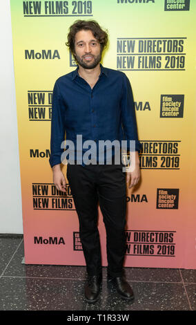 New York, Vereinigte Staaten. 27 Mär, 2019. New York, NY - 27. März 2019: Alejandro Landes besucht Screening der Milde während der Nacht neue Direktoren neue Filme 2019 Festival im Museum der Modernen Kunst Credit: Lev radin/Alamy leben Nachrichten Stockfoto