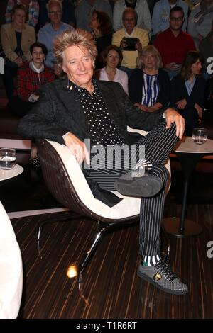 Rod Stewart zu Gast im deutschen Talkshow 'Markus Lanz', Hamburg, 27.03.2019 | Verwendung weltweit Stockfoto