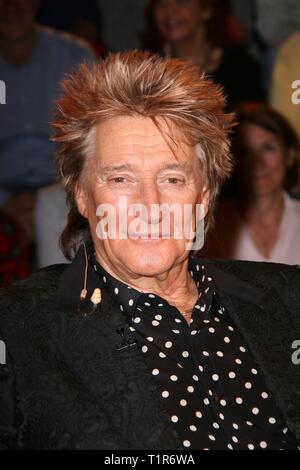 Rod Stewart zu Gast im deutschen Talkshow 'Markus Lanz', Hamburg, 27.03.2019 | Verwendung weltweit Stockfoto