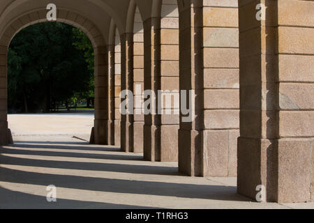 Bögen im Parco Sempione Palazzina Appiani Stockfoto