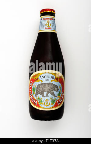 Anker Califorornia Lager Stockfoto