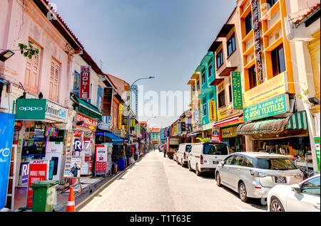 Little India, Singapur Stockfoto