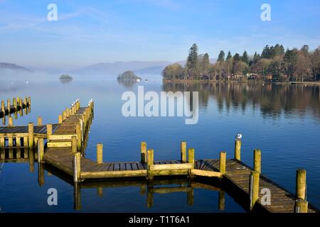 Bowness on Windermere, Lake District, Cumbria, England, Großbritannien Stockfoto