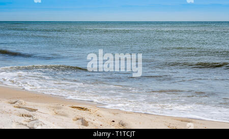 Die mit Blick auf Blick auf das Ufer in Perdido Key State Park, Florida Stockfoto