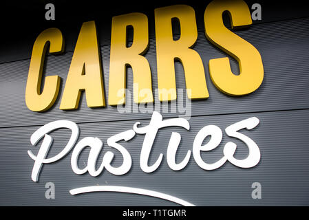 Carrs Pasteten. Bolton. Lancashire. Stockfoto