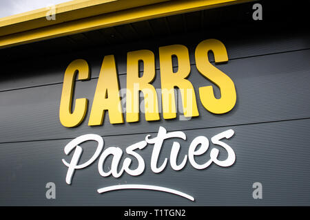 Carrs Pasteten. Bolton. Lancashire. Stockfoto