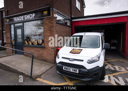 Carrs Pasteten. Bolton. Lancashire. Stockfoto