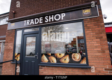 Carrs Pasteten. Bolton. Lancashire. Stockfoto