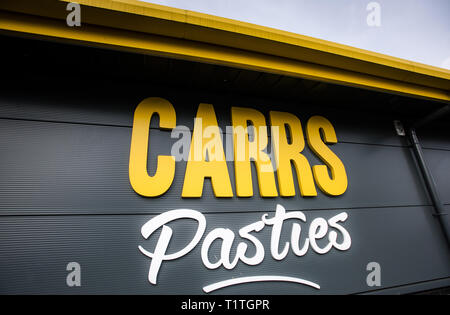 Carrs Pasteten. Bolton. Lancashire. Stockfoto