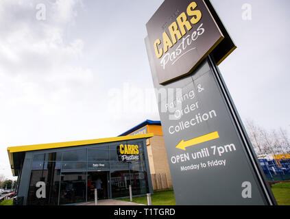 Carrs Pasteten. Bolton. Lancashire. Stockfoto