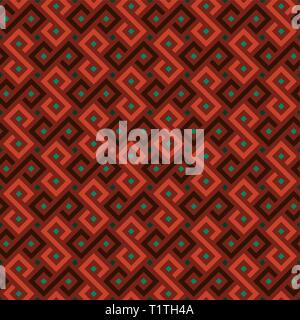 Vektor Nahtlose afrikanische Muster. Farbenfrohe Afrikanische geometrische Verzierung. Stock Vektor