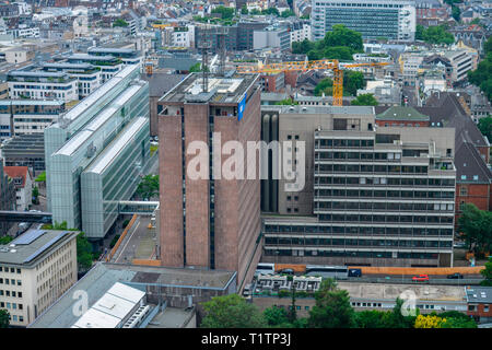 Archivhaus, Vierscheibenhaus, WDR, Nord-Sued-Fahrt, Köln, Nordrhein-Westfalen, Deutschland Stockfoto