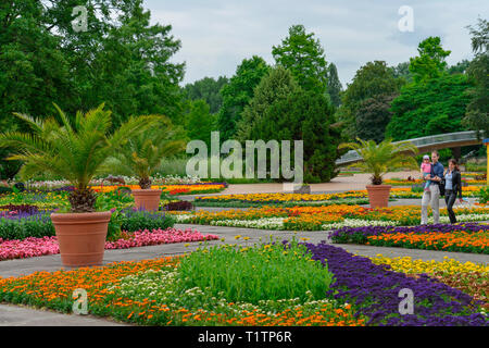 Rheinpark, Köln, 92660 Stockfoto